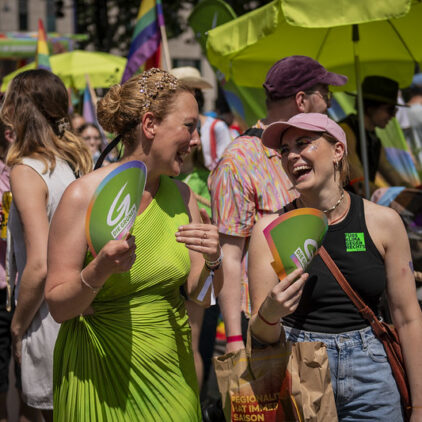 Judith Pühringer lacht