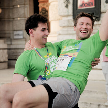 Sprecher Emir Dizdarevic und David Stögmüller